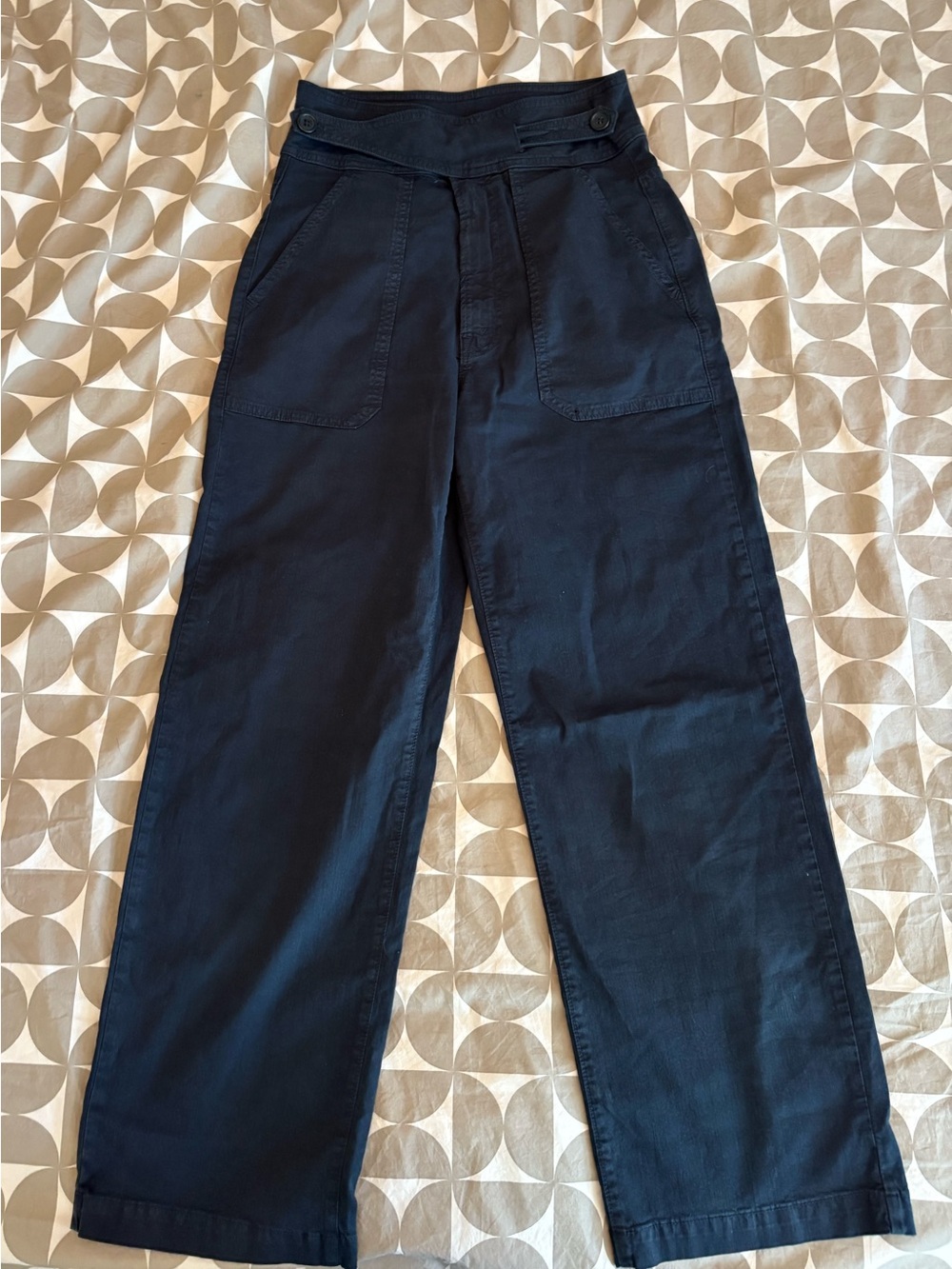 Mother crossover waistband Pants